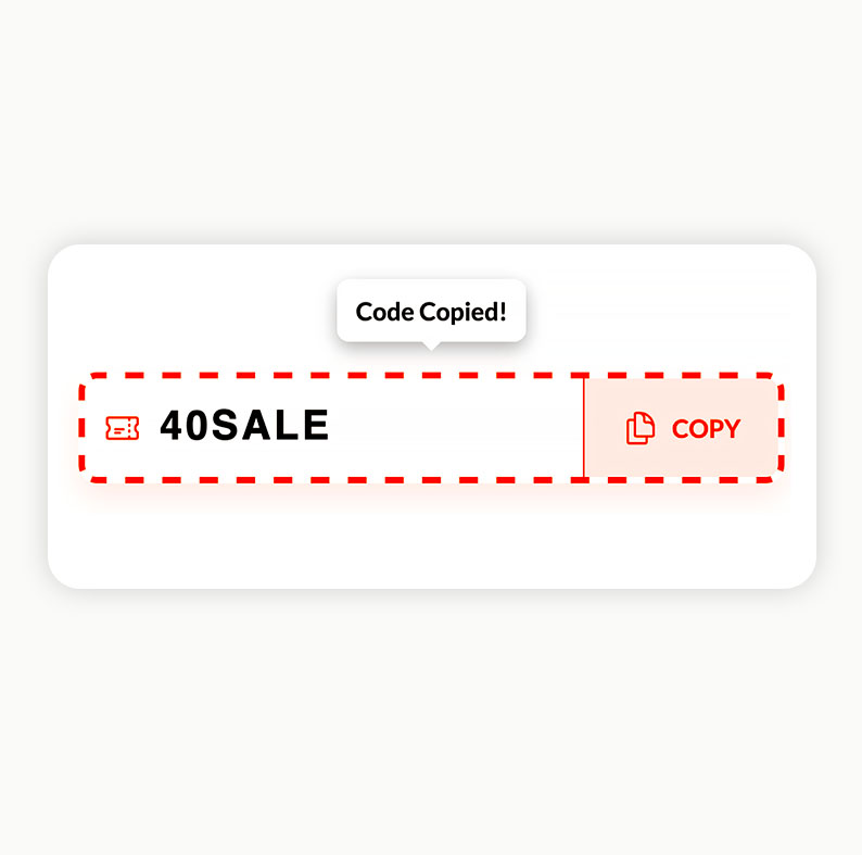 Step 2: Copy Promo Code or Coupon